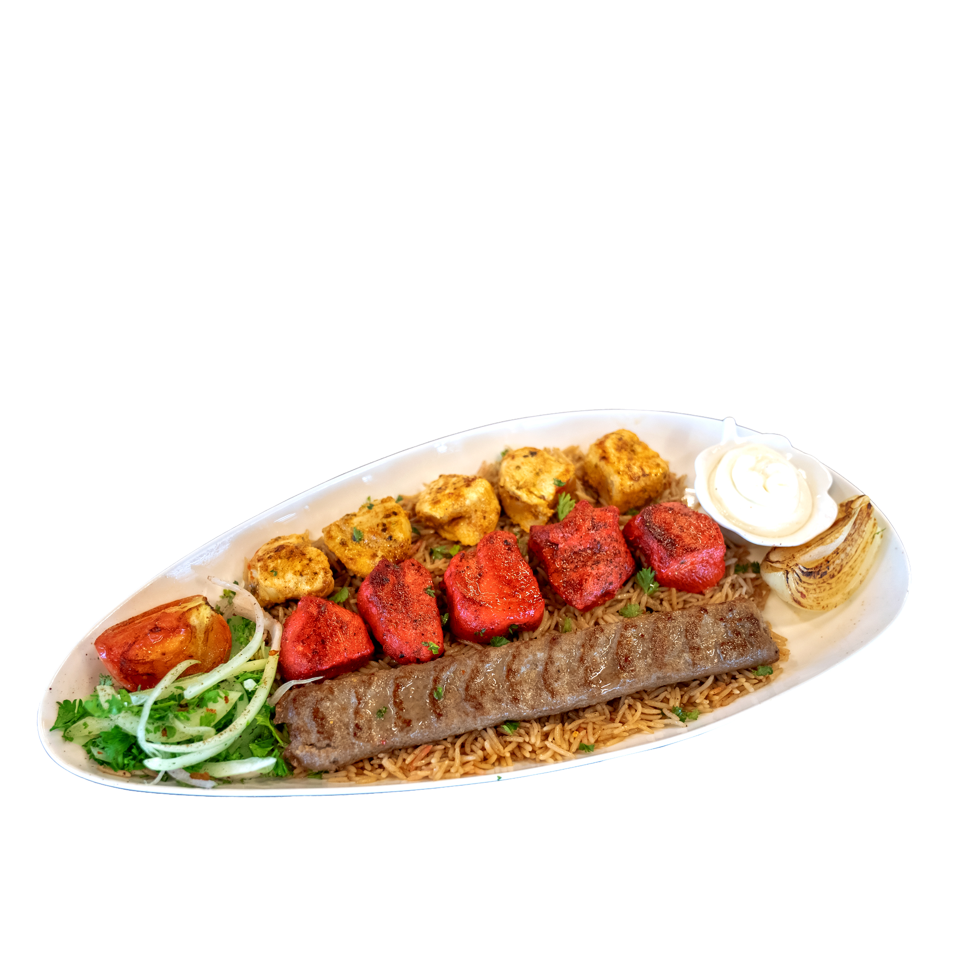 Royale Grill On Rice/Fries
