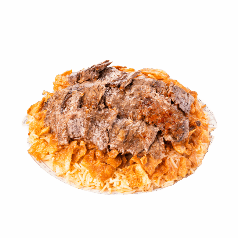 Beef & Lamb, Rice & Fries