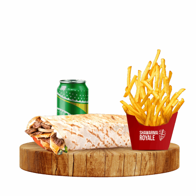 Shawarma mix wrap Combo