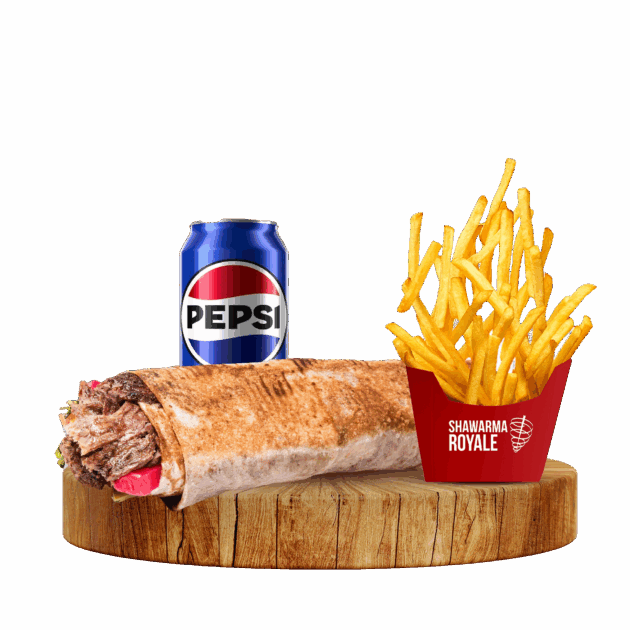 Queen beef & lamb wrap Combo