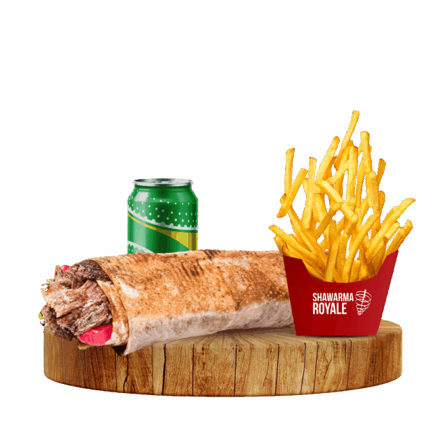 King beef & lamb wrap Combo