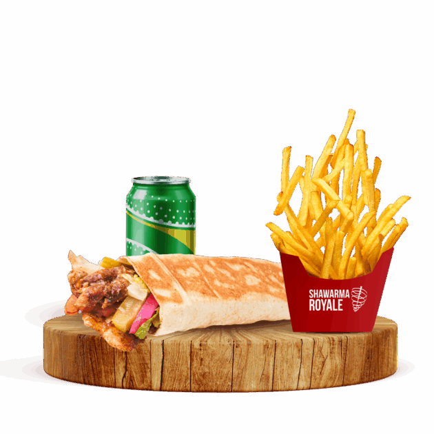 King chicken wrap Combo